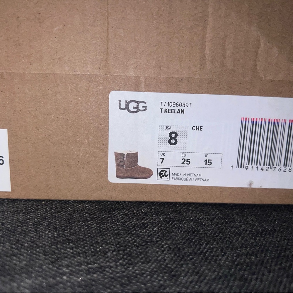 Ugg toddler girls t keelan boots, brown